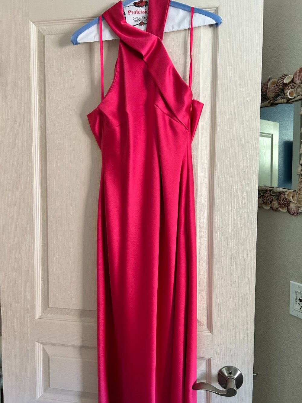 Satin Evening Gown